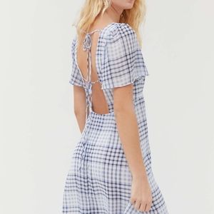 Urban Outfitters spring showers chiffon dress